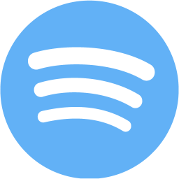 Tropical blue spotify icon - Free tropical blue site logo ... - Spotify Logo Color