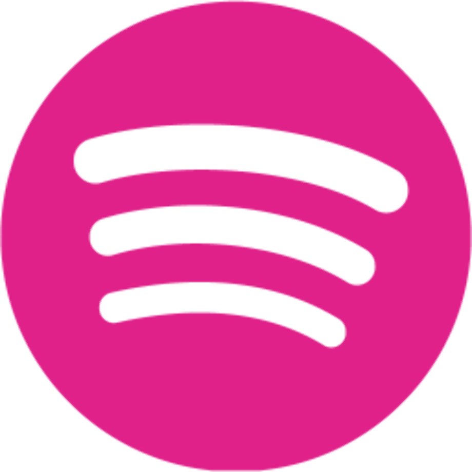 Download High Quality spotify logo transparent pink