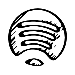 Spotify sketched logo variant