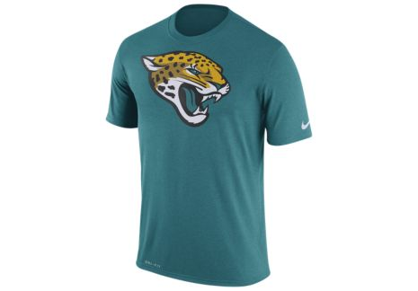 NFL Jacksonville Jaguars DryFit Team Logo Shirt  Dri fit