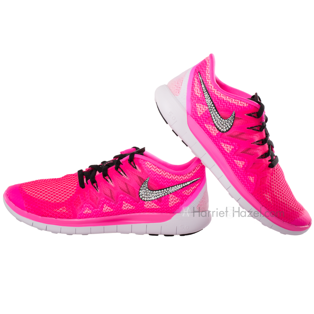NIKE Free 50 Pink Pow  Nike free Nike Bling nike shoes