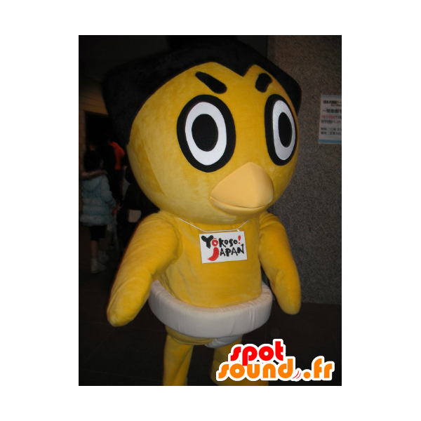 Purchase Yellow chick mascot duck in Ducks mascot