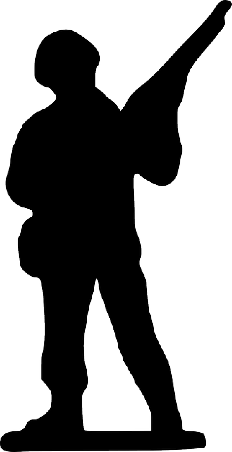 British Soldier Silhouette at GetDrawings  Free download