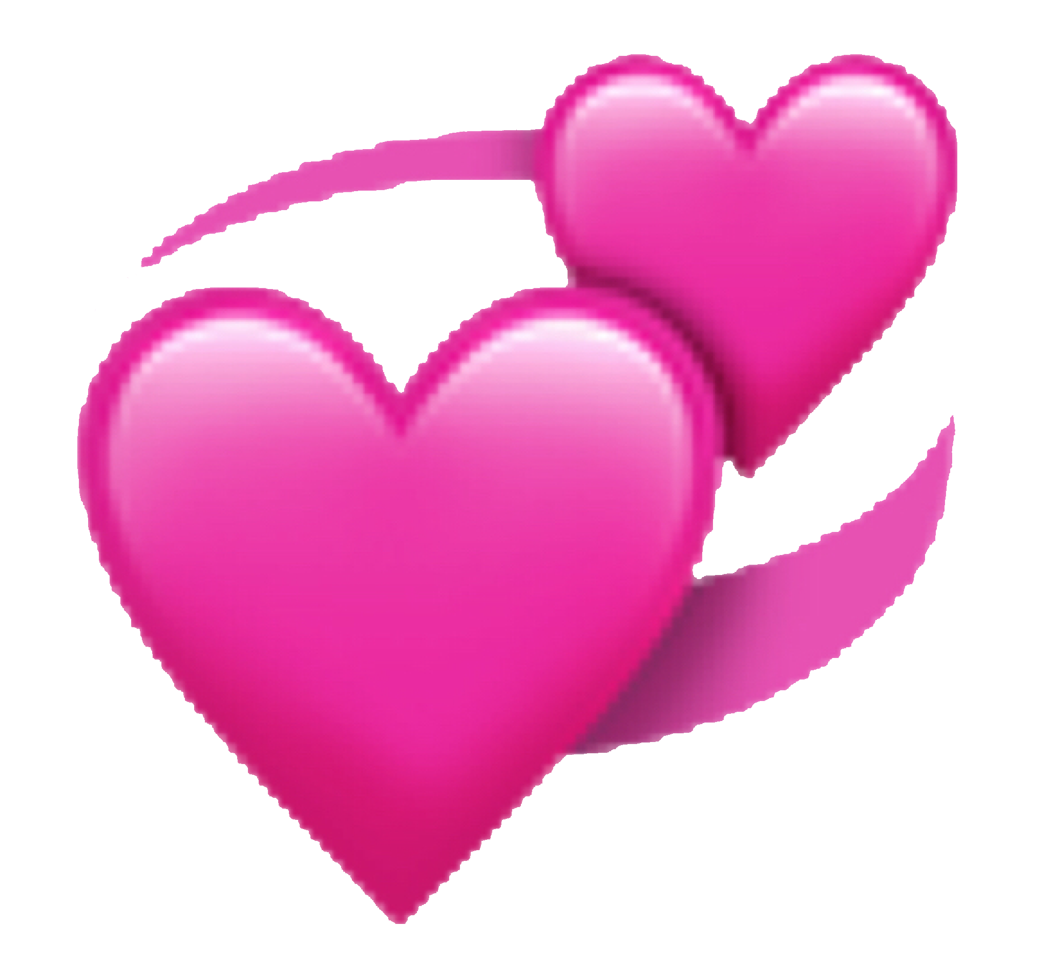 heart hearts emoji emojis emojisticker emojiheart pink