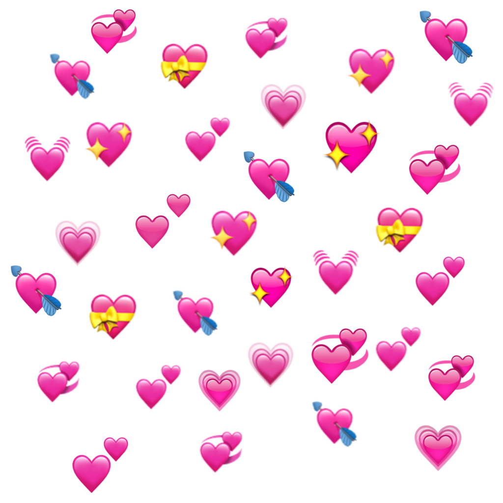 hearts heart emoji emojis heartemoji edit edits