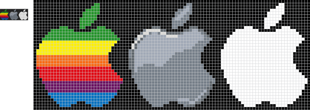 Apple Logos by AlienExile on DeviantArt