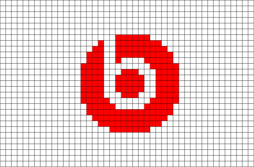 Beats Logo Pixel Art  BRIK
