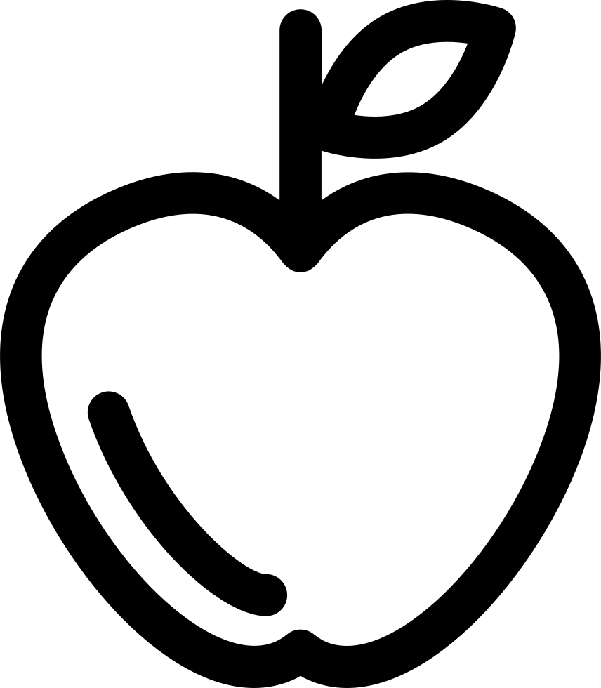Apple Outline Svg Png Icon Free Download 43204
