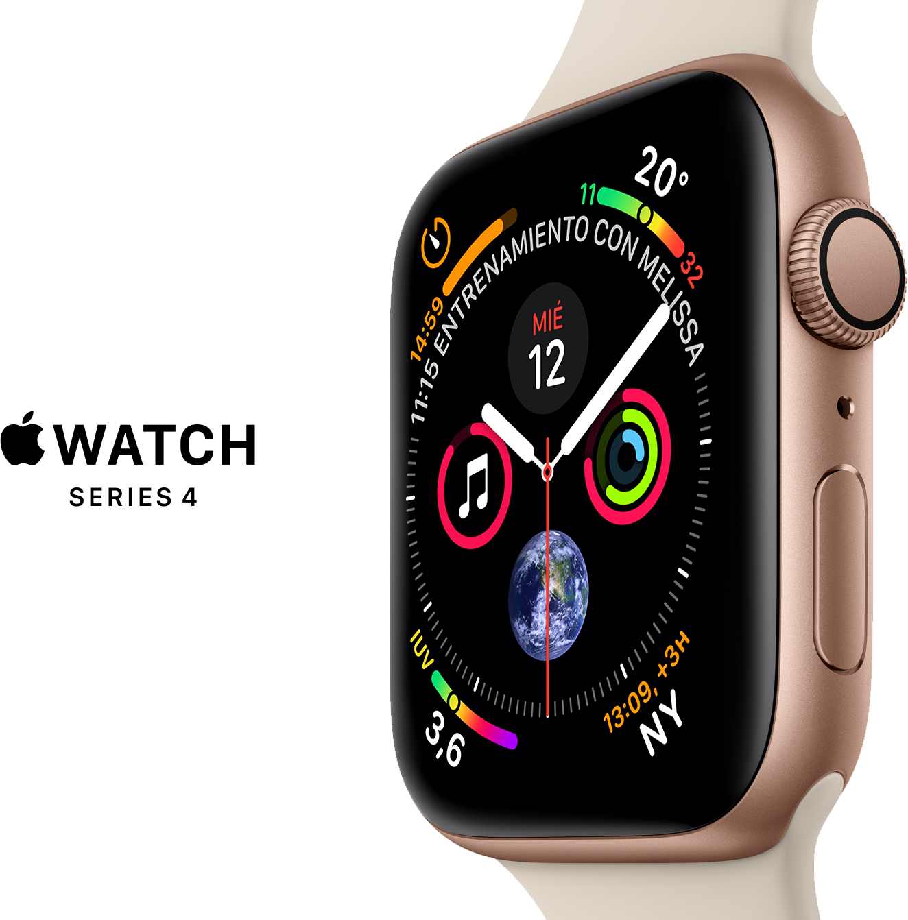 süreç bir miktar kolza  Reloj Apple Watch Series 4 GPS 44m Oro Rosado Ktronix — PNG Share - Your  Source for High Quality PNG images, Transparent images, & Cliparts, Free  Unlimited Downloads