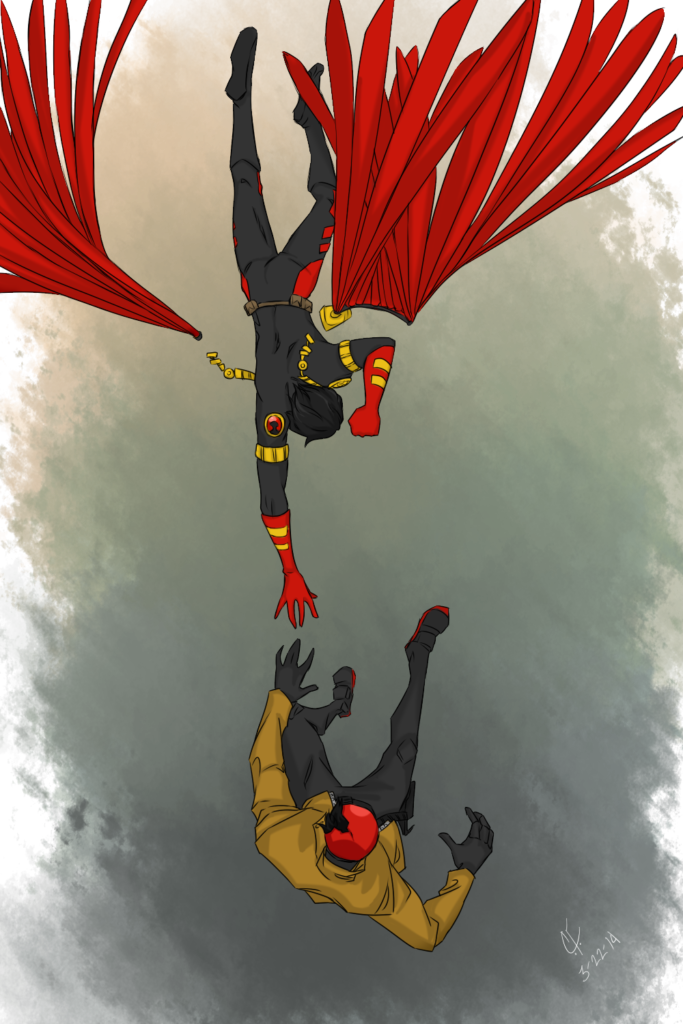 Falling by CassperClearie  Batman family Nightwing Tim