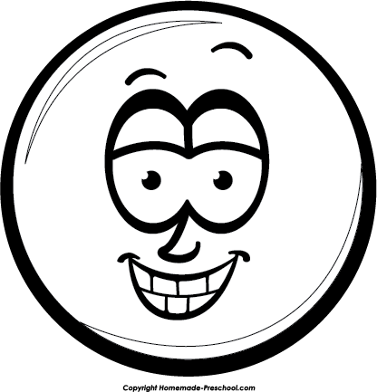 Smiley face black and white clipart stoned smiley clipart