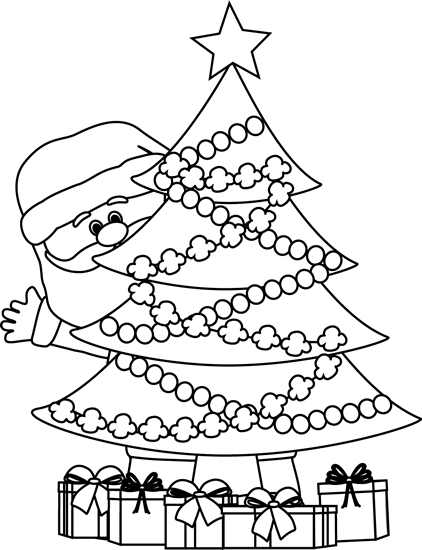 79 Clipart Graphic Cli Christmas Tree Clip Art Black