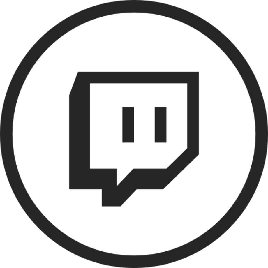 Download High Quality twitch logo png circle Transparent
