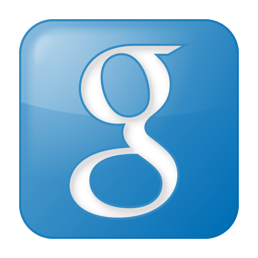 Social google logo blue Icon 13466  Free Icons and PNG