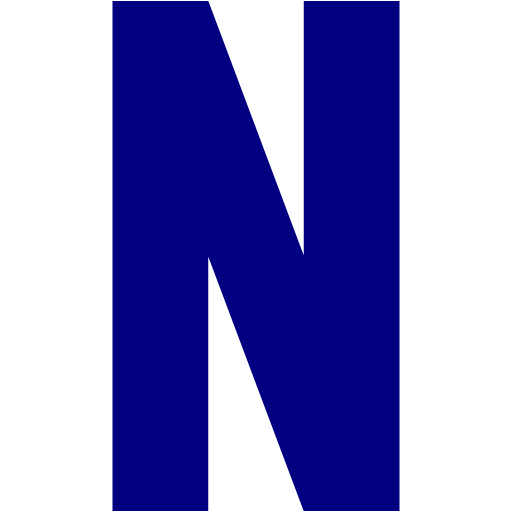 Navy blue netflix 2 icon  Free navy blue site logo icons