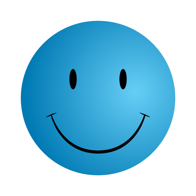 Blue Smiley Face  ClipArt Best