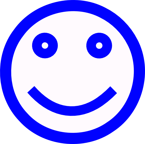 Blue Smiley Face Clip Art  ClipArt Best