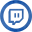 Blue paper twitch tv 2 icon  Free blue paper site logo
