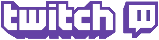Bremmatic: White Twitch Logo No Background - Blue Twitch Logo