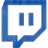 Blue paper twitch tv icon  Free blue paper site logo