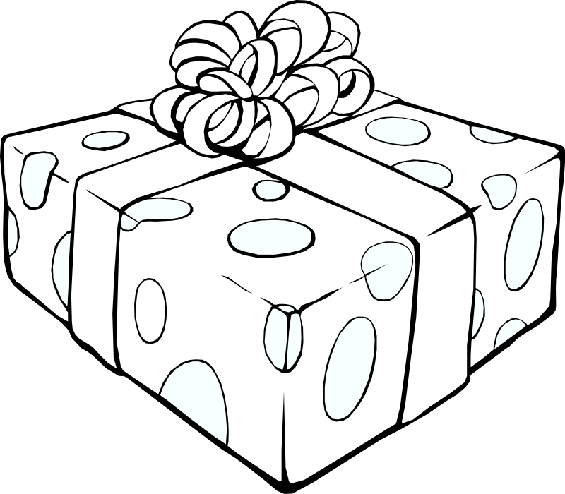 Gift Box Clipart  Graphics of Beautifully Wrapped Presents