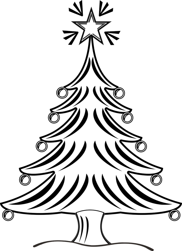 Free Christmas Line Drawing Download Free Clip Art Free