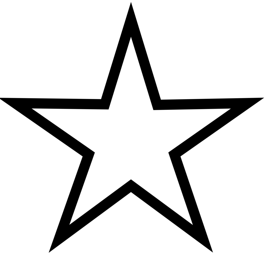 Best Star Clipart Black and White 27772  Clipartioncom