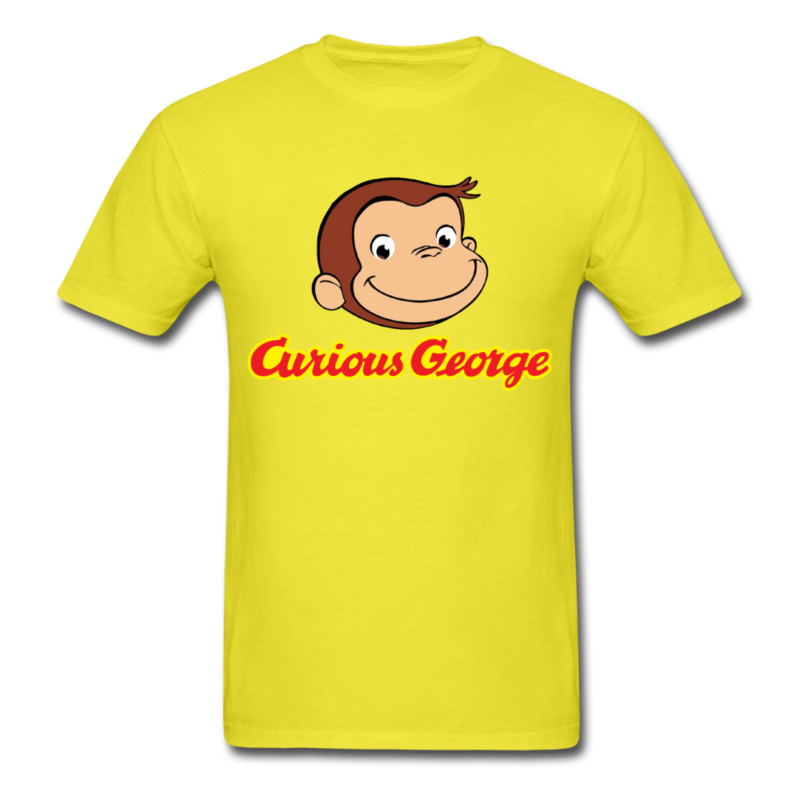 Curious George Logo Unisex Classic TShirt  Christian