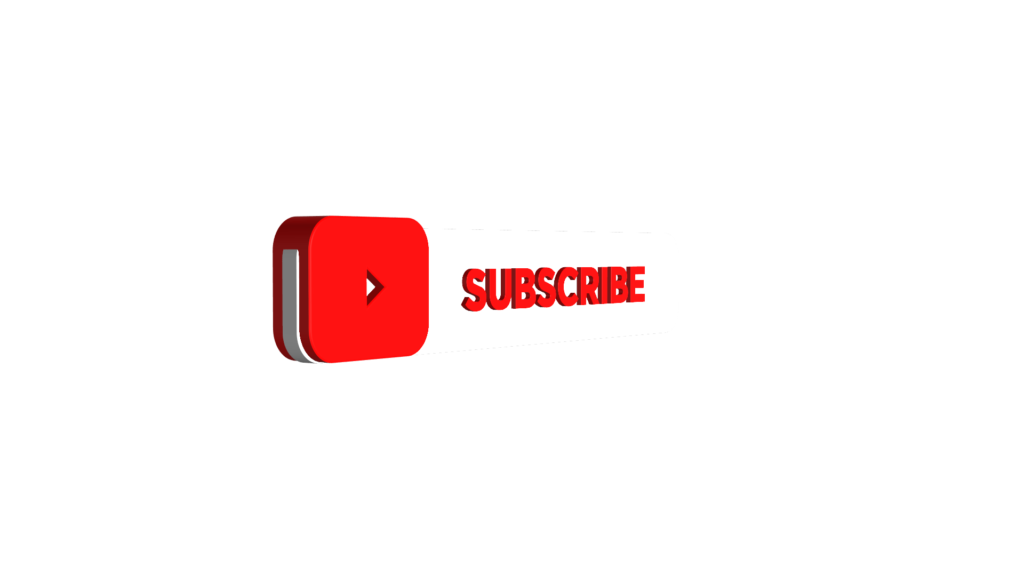 Youtube Subscribe Button And Bell Icon Full Set  PNG AE