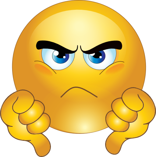 Annoyed Smiley Emoticon Clipart Royalty Free Public Domain
