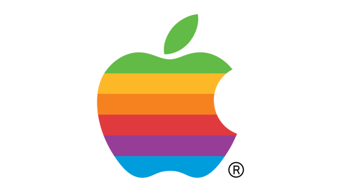 Download Color Logo Brand Apple Rainbow Free HD Image HQ