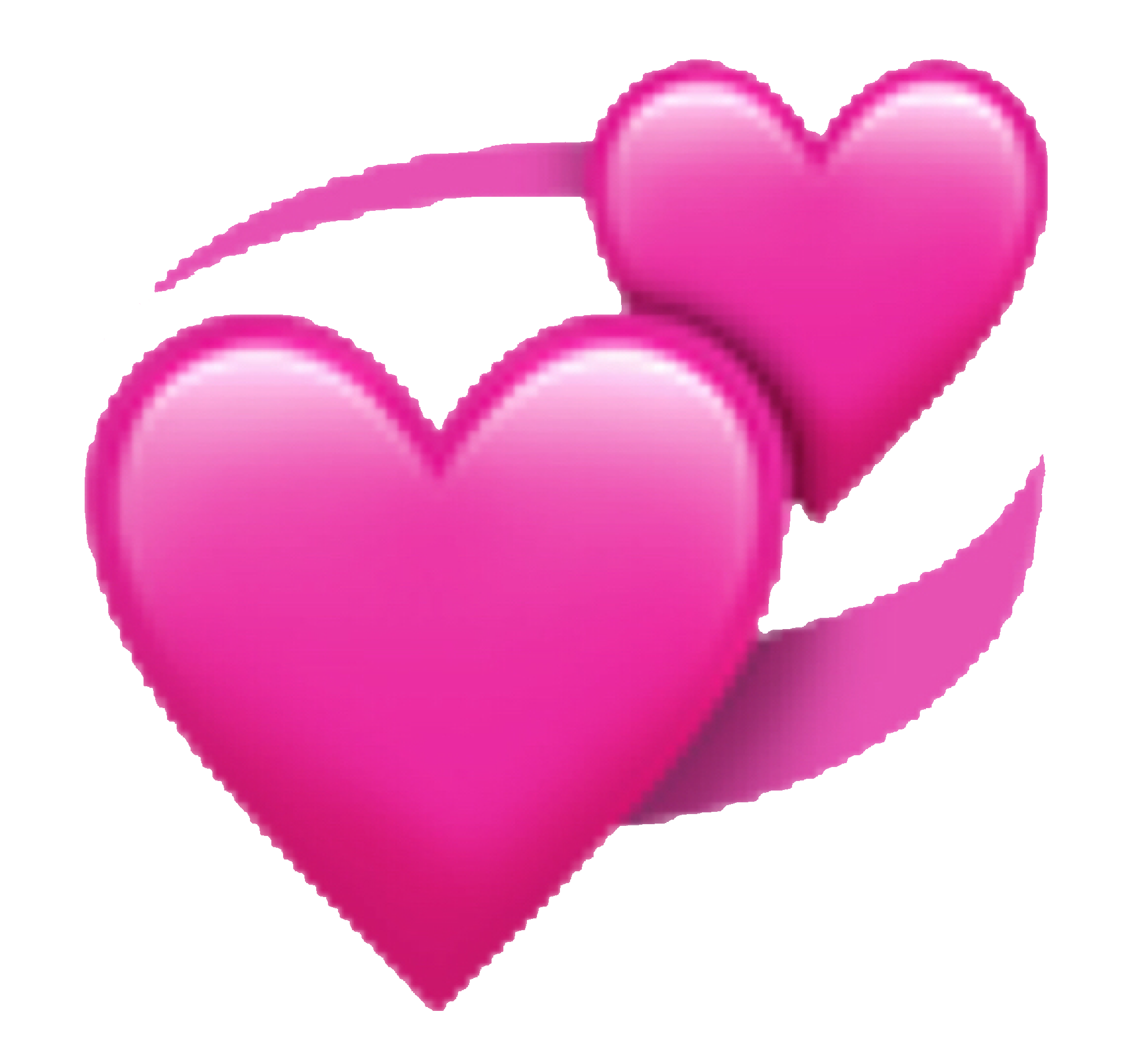 heart hearts emoji emojis emojisticker emojiheart pink... - Colorful Heart Emoji