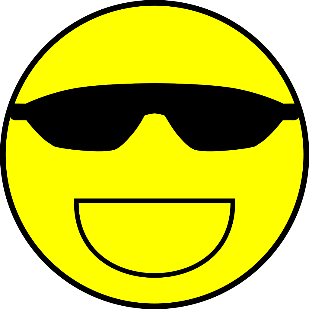 FileCoolsmileysvg  Wikimedia Commons