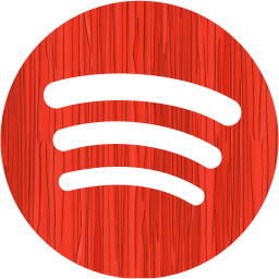 Sketchy red spotify icon  Free sketchy red site logo