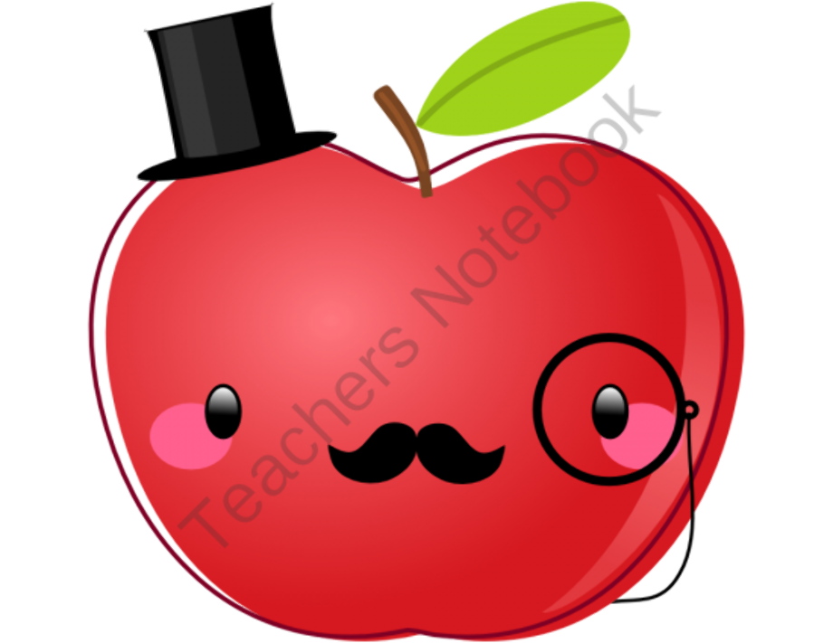 Download High Quality apple clipart kawaii Transparent PNG ... - Cute Apple Logo