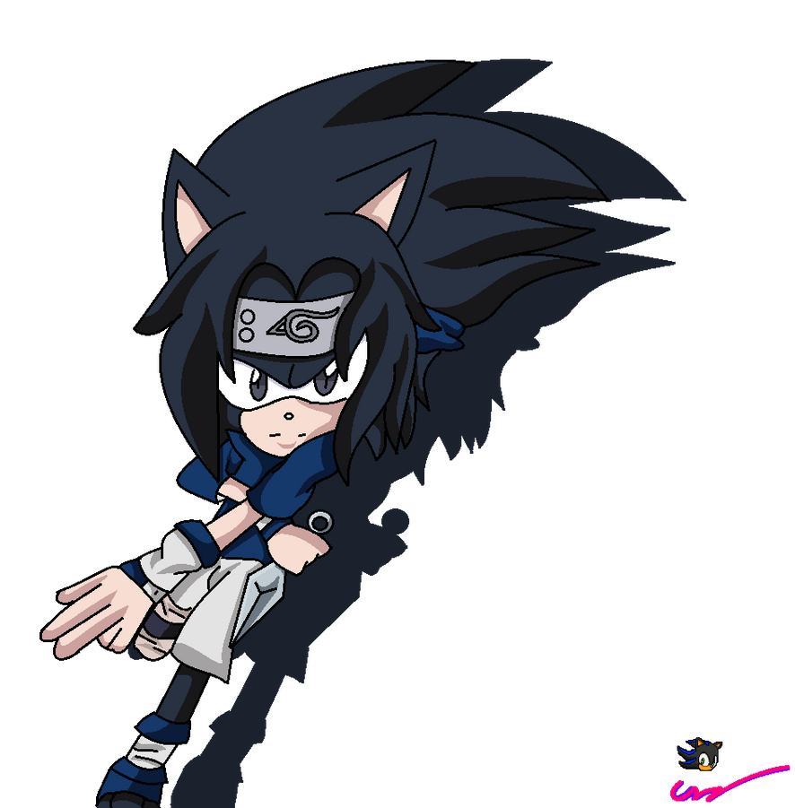 Sasuke Uchiha The Hedgehog by Shadethebathog on DeviantArt