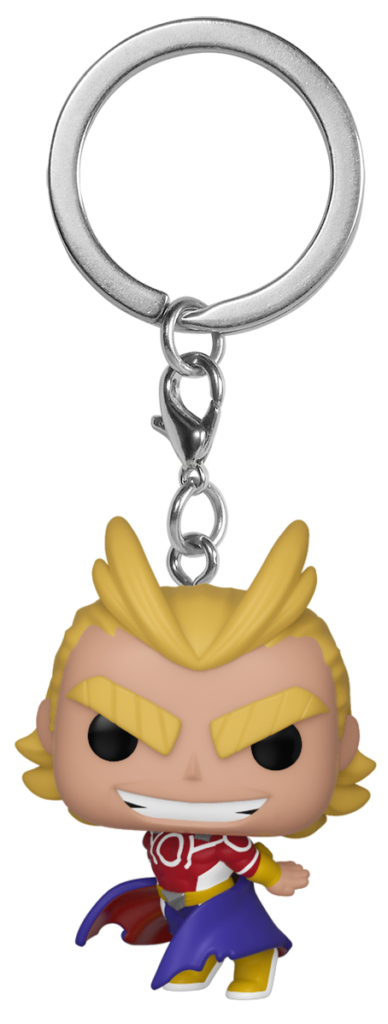 All Might Silver Age pop figure keychain Hot TopicBox