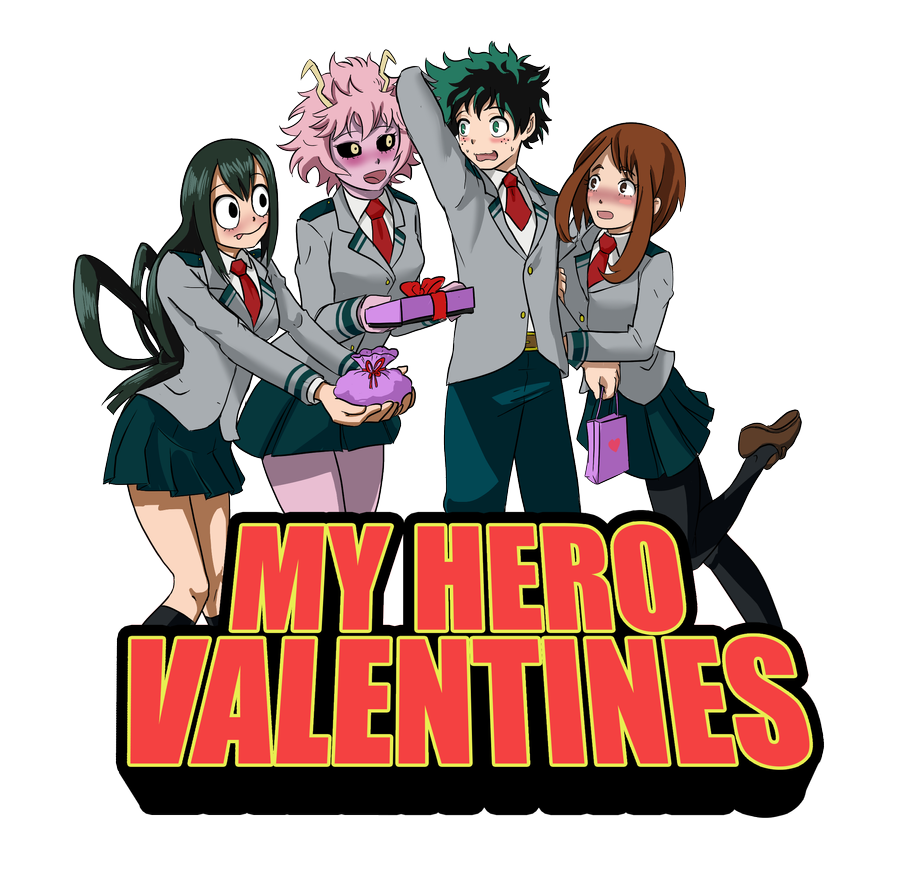 TT19  Boku no Hero Academia Dekus Valentine Harem by