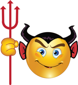Devil Smiley Emoticon Clipart  i2Clipart  Royalty Free