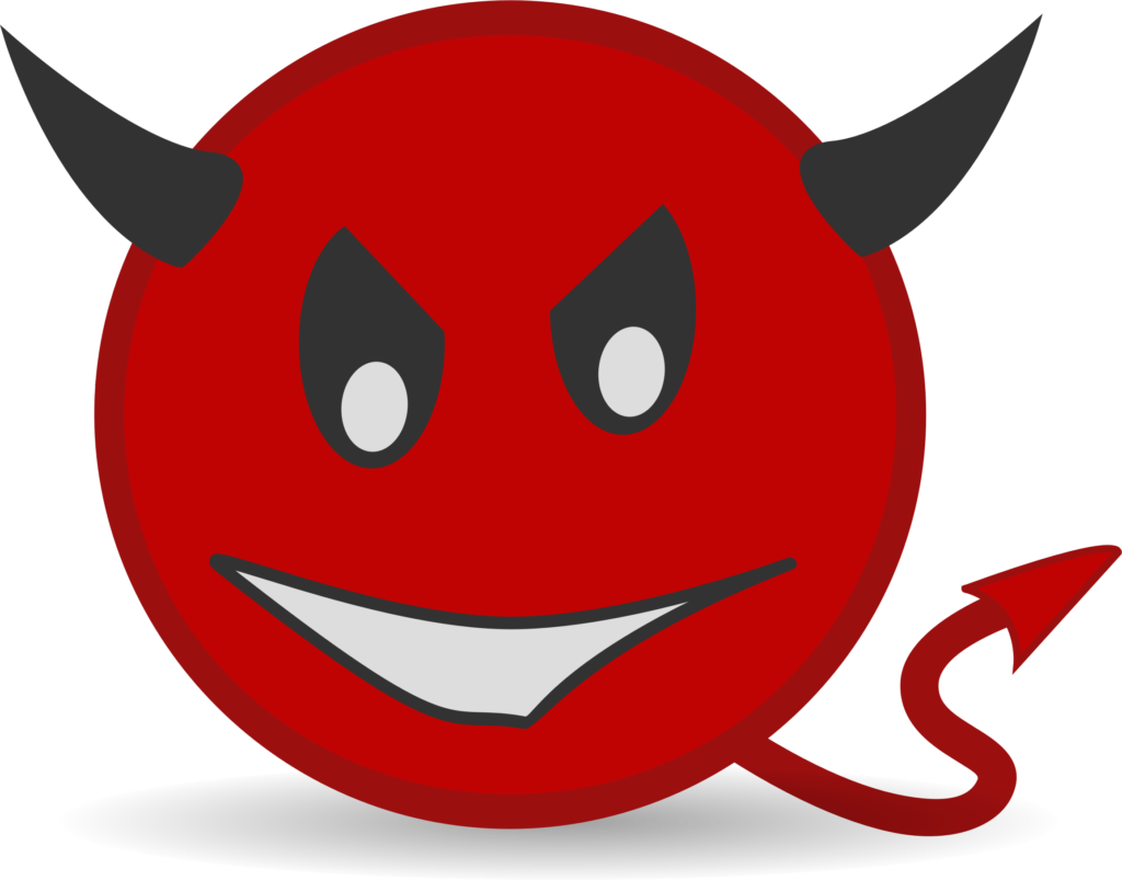 Devilish Smiley Face  ClipArt Best