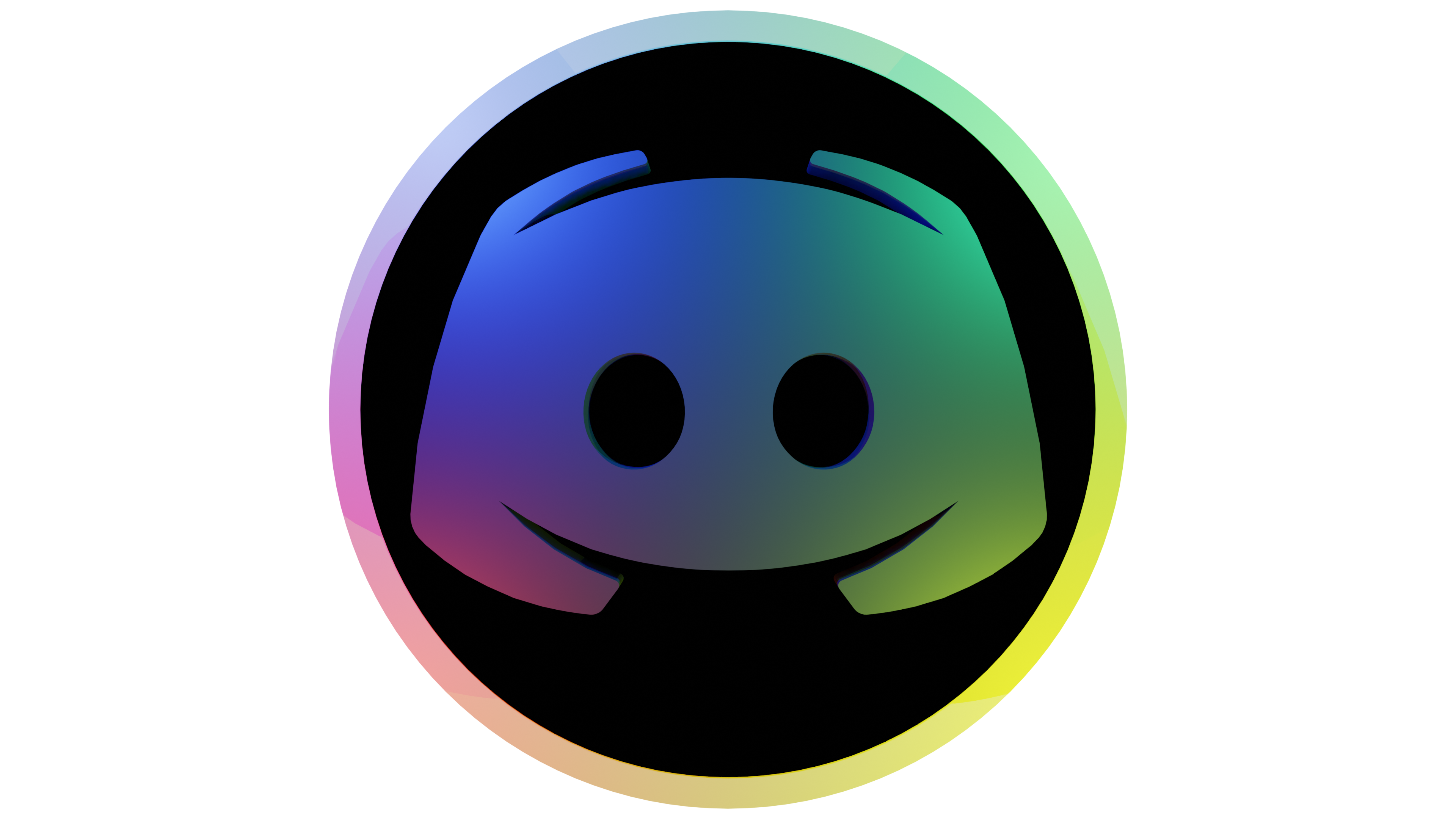 I remade the Discord icon in 3D : discordapp - Discord App Logo