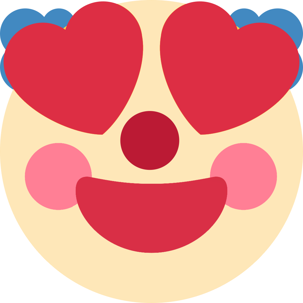 hearteyesclown  Discord Emoji