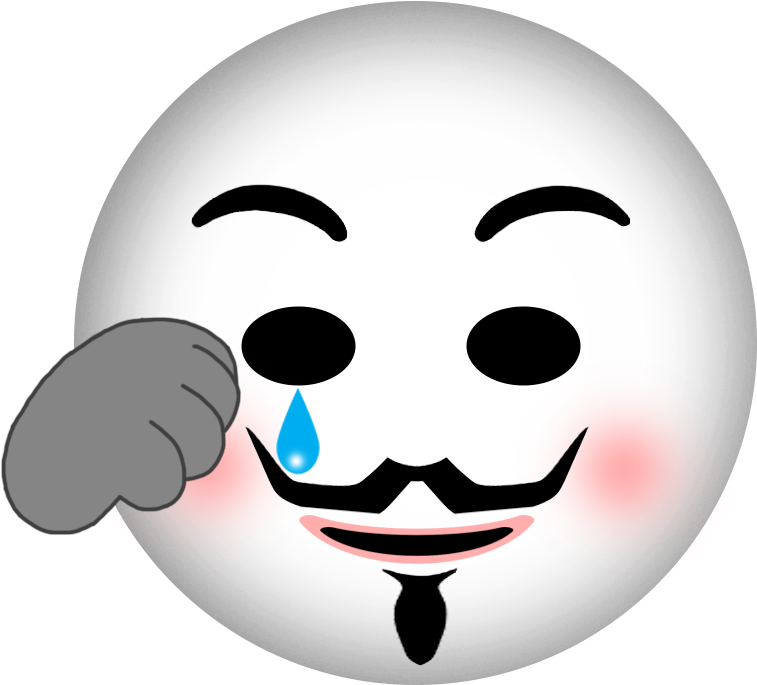 AnonymousCry  Discord Emoji