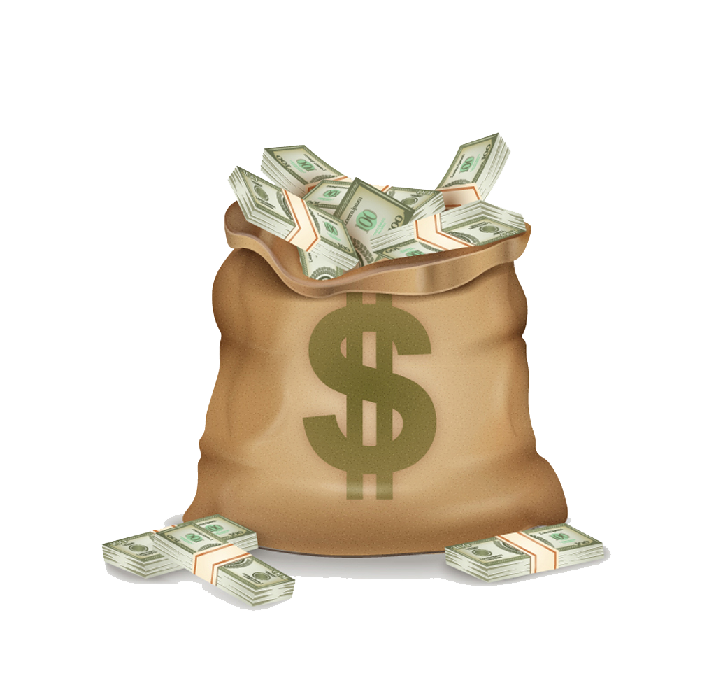 Download Pocketbook Money Dollar Sign Bag Vector Bank HQ