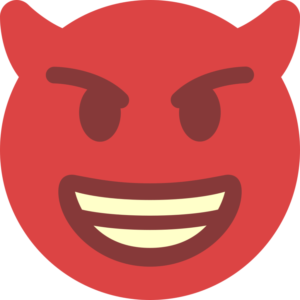 Mad clipart devil emoji Mad devil emoji Transparent FREE
