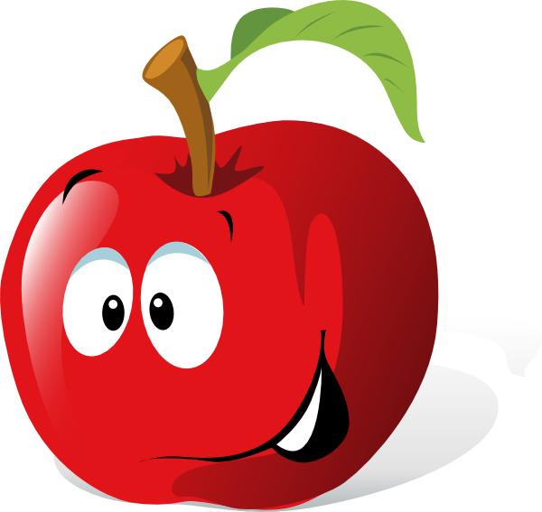 Free Cartoon Apple Pictures, Download Free Clip Art, Free ... - Funny Apple Logo