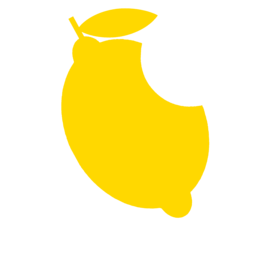 Apple Lemon with bite tshirt Funny Apple Logo parody