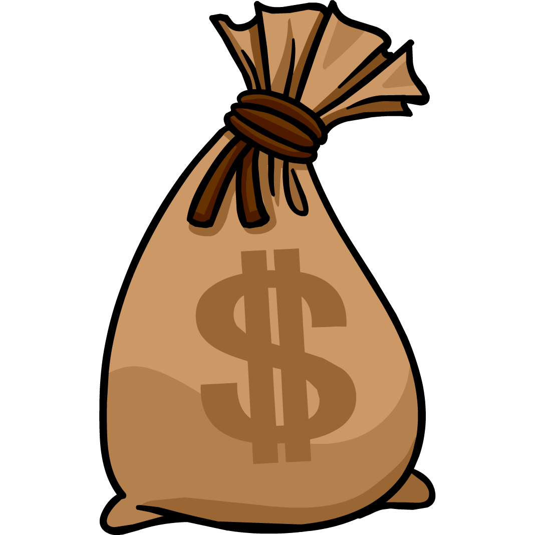 Image - Money Bag icon.png | Club Penguin Wiki | Fandom ... - Gangster Money Bag Drawings