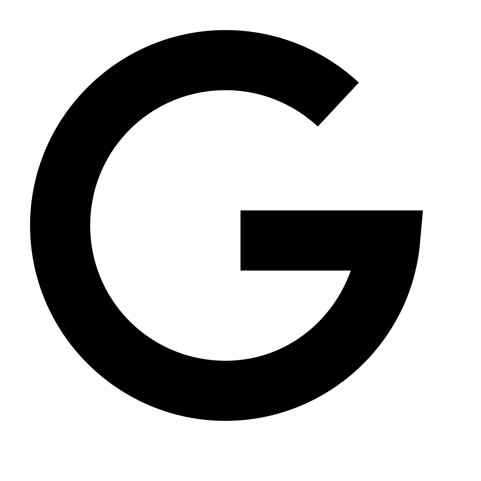 Black and White Google Logo - LogoDix - Google Logo Black