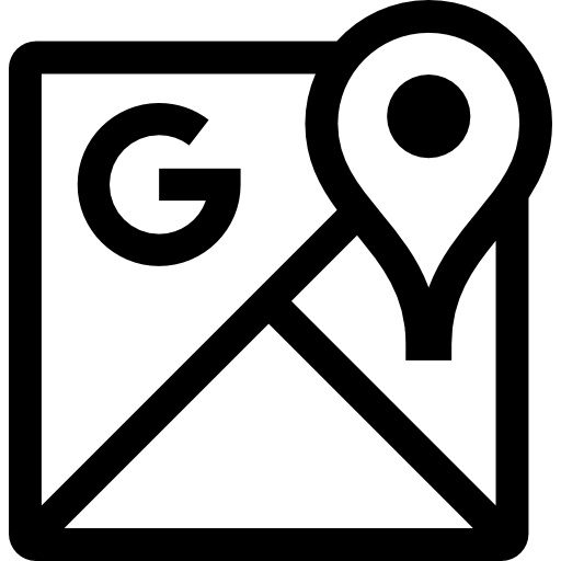 Mapas de google | Icono Gratis - Google Logo Black